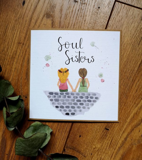 Grußkarte Soul Sisters
