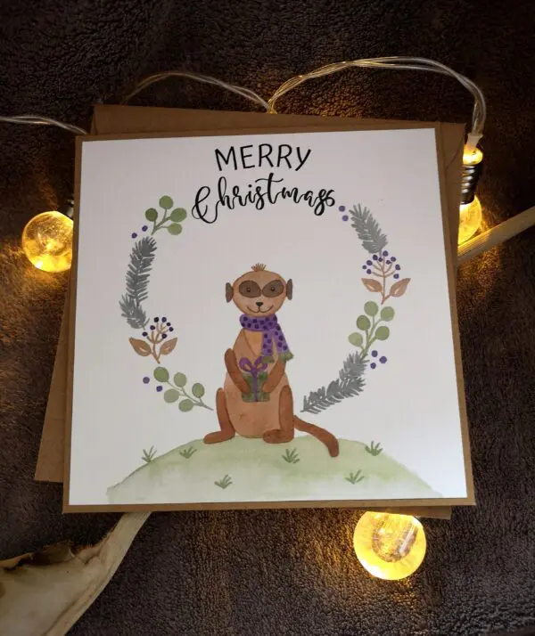 Grußkarte Merry Christmas