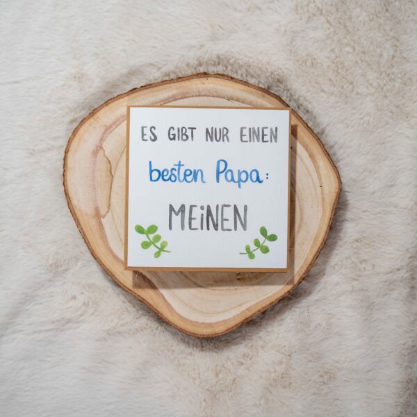 Grußkarte Bester Papa