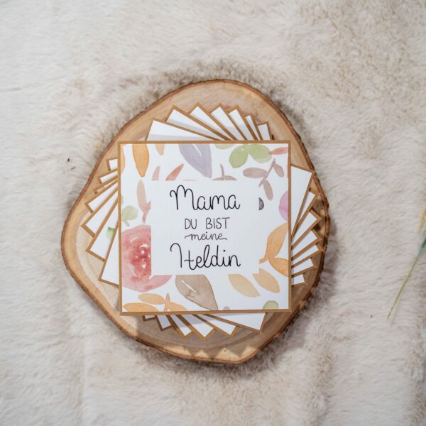 Grußkarte Mama Heldin