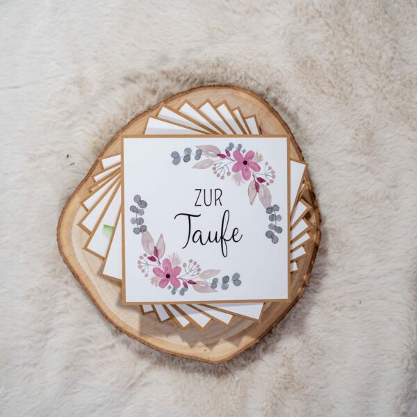 Grußkarte Taufe – Bild 4