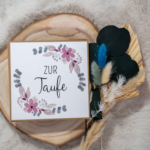 Grußkarte Taufe – Bild 5