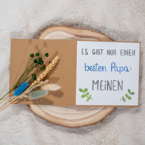 Grußkarte Bester Papa