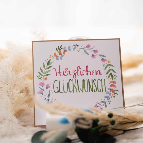Grußkarte Sommerkranz – Bild 4