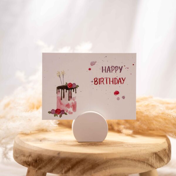 Happy Birthday Postkarte