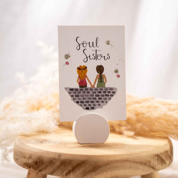 Postkarte Soul Sisters